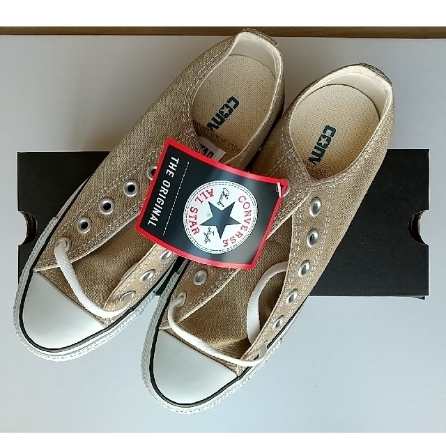 CONVERSE(コンバース)の【CONVERSE】キャンバスオールスターカラーズOX:ベージュ レディースの靴/シューズ(スニーカー)の商品写真