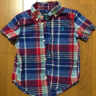 ラルフローレン(Ralph Lauren)のラルフローレン 半袖カッターシャツ　3T(Tシャツ/カットソー)