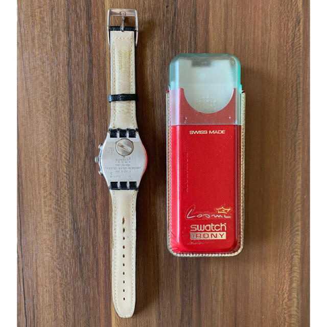 IRONY(アイロニー)の値下げ◎スウォッチ swatch アイロニー　クロノグラフ メンズの時計(腕時計(アナログ))の商品写真