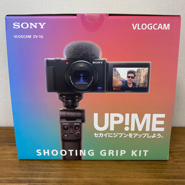 日本製得価】 SONY - VLOGCAM ZV-1G シューティンググリップキット
