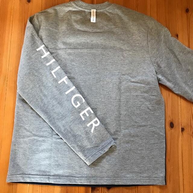 TOMMY HILFIGER(トミーヒルフィガー)のトミーヒルフィガー　長袖ロングスリーブシャツ メンズのトップス(Tシャツ/カットソー(七分/長袖))の商品写真