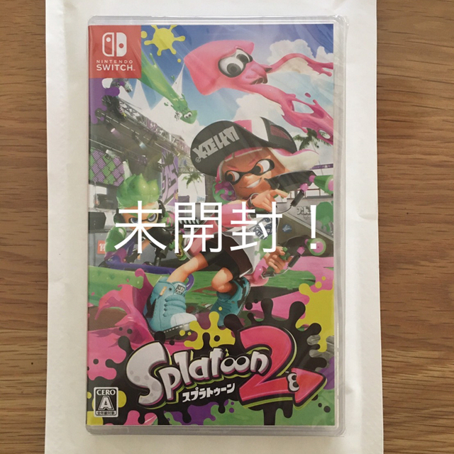 新品未開封　スプラトゥーン2 Switch