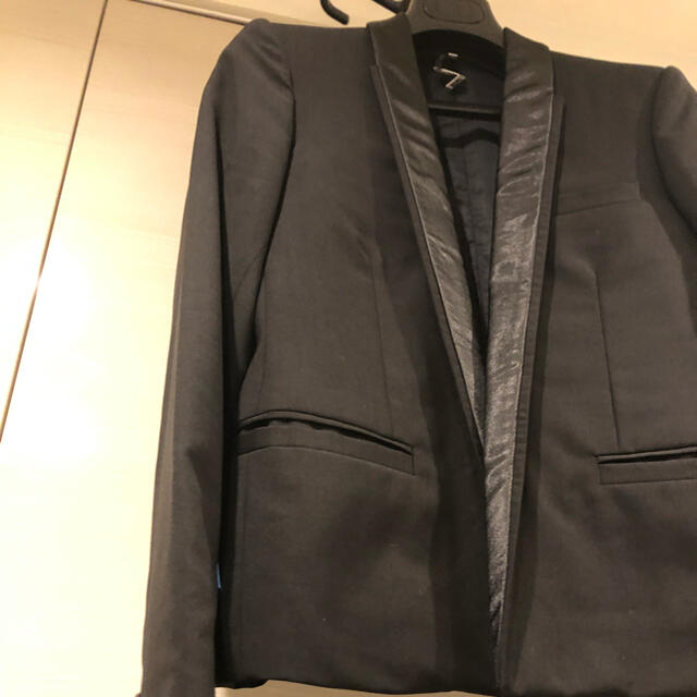 DIOR HOMME(ディオールオム)の試着のみ定価25万 dior homme スペンサー ジャケット スモーキング メンズのジャケット/アウター(テーラードジャケット)の商品写真