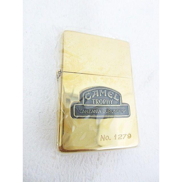 ZIPPO - 新品未使用 ジッポー ZIPPO キャメル Trophy Tanzaniaの ZIPPO - 新品未使用 ジッポー ZIPPO キャメル Trophy Tanzaniaの