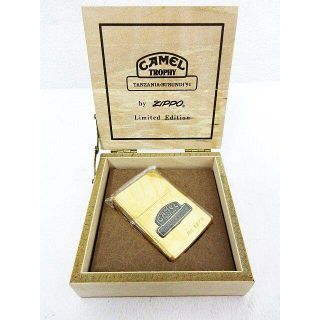 ジッポー(ZIPPO)の新品未使用 ジッポー ZIPPO キャメル Trophy Tanzania(タバコグッズ)