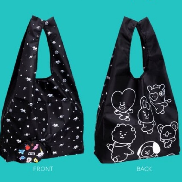 防弾少年団(BTS)(ボウダンショウネンダン)のBT21 BTS  【ファミマ限定】エコバッグ レディースのバッグ(エコバッグ)の商品写真