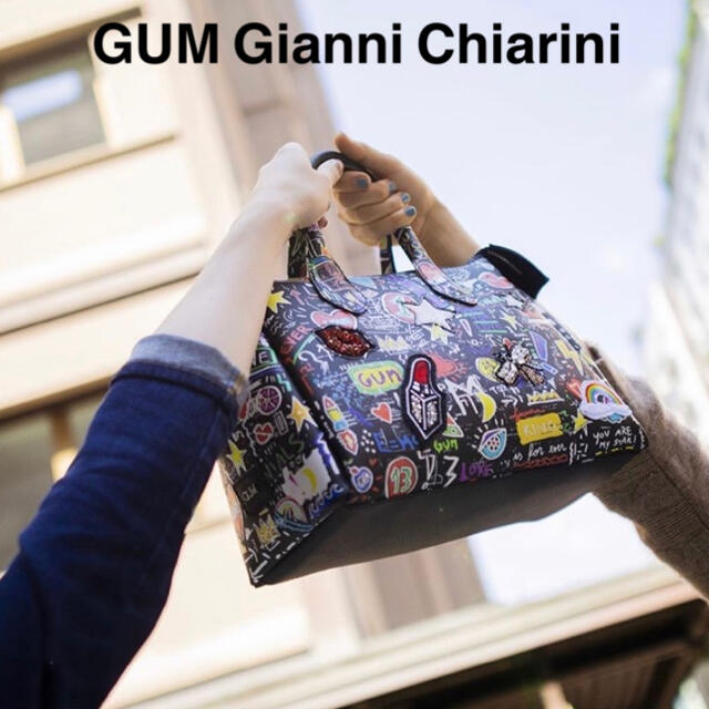 【GUM Gianni Chiariniジャンニキャリーニ】トートバッグ