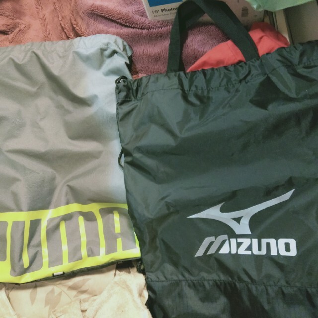 PUMA(プーマ)のりょう様専用★★★美品★PUMA&MIZUNOのナップザック メンズのバッグ(バッグパック/リュック)の商品写真