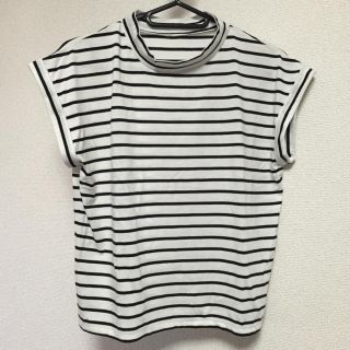 ジーユー(GU)のちゃあ様専用GUハイネックＴシャツ2枚セット(Tシャツ(半袖/袖なし))