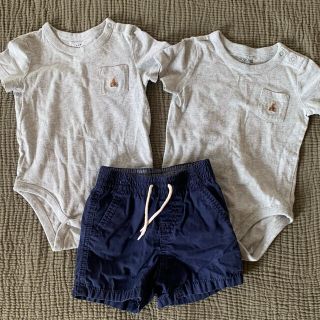 ベビーギャップ(babyGAP)のGAP baby 70~80サイズ　ロンパース,ショートパンツ(パンツ)