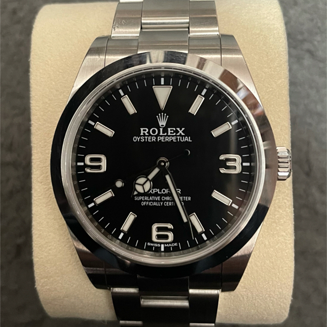 ROLEX(ロレックス)の最終価格 ROLEX ロレックス エクスプローラー1 214270 国内正規品 メンズの時計(腕時計(アナログ))の商品写真