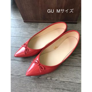 ジーユー(GU)のGU パンプス　フラットシューズ　バレエシューズ　M(バレエシューズ)