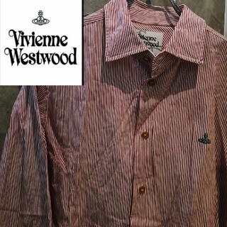 ヴィヴィアンウエストウッド(Vivienne Westwood)の【オーブ刺繍】ヴィヴィアンウエストウッドマンシャツ　STUSSY LEGENDA(シャツ)