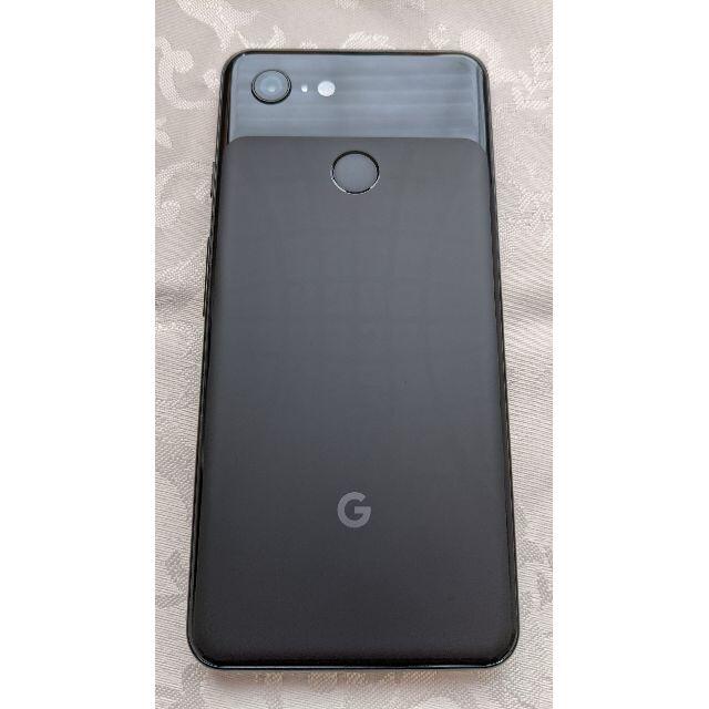 Google Pixel(グーグルピクセル)のGoogle Pixel3 128GB Black スマホ/家電/カメラのスマートフォン/携帯電話(スマートフォン本体)の商品写真