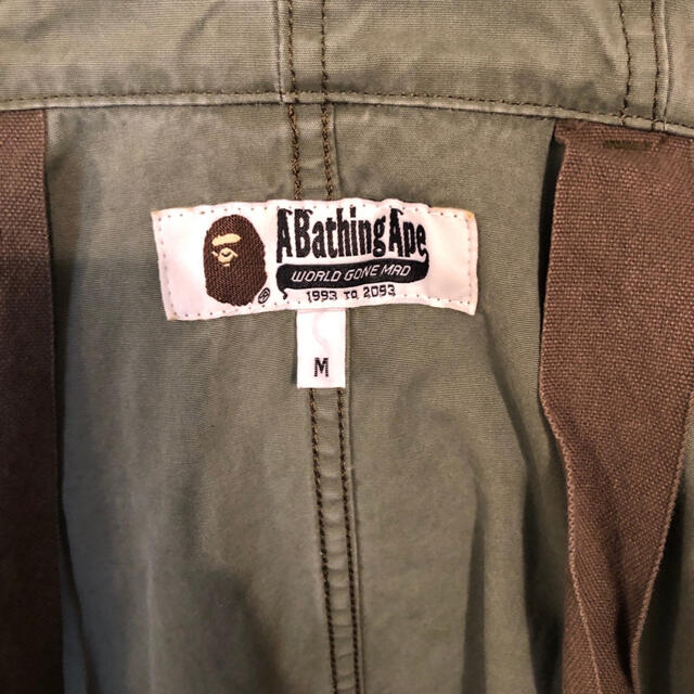 ア ベイシング エイプ(A BATHING APE)モッズコート　Mサイズ