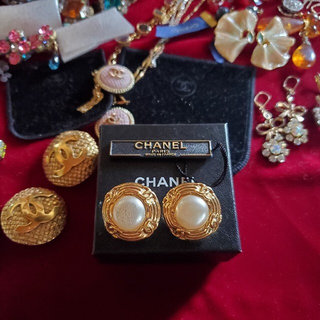 CHANEL ヴィンテージイヤリング CoCoマーク オリジナル gredevel.fr