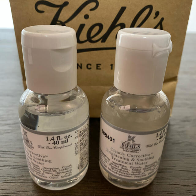 Kiehl's(キールズ)のキールズ　DSクリアリーホワイトトリートメントトナー2点セット コスメ/美容のキット/セット(サンプル/トライアルキット)の商品写真