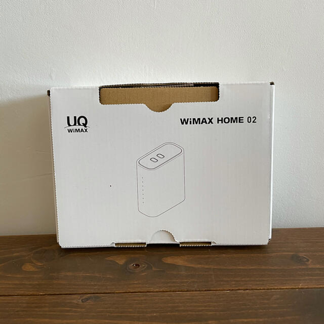 NEC(エヌイーシー)の【新品未使用】UQ NAS32SWU WiMAX HOME 02 ホワイト スマホ/家電/カメラのPC/タブレット(PC周辺機器)の商品写真