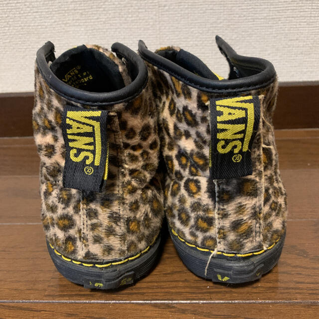 VANS V66レオパード ハイカットスニーカー 24.0cm