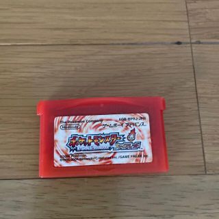 ゲームボーイアドバンス(ゲームボーイアドバンス)のポケットモンスター　ファイアレッド(携帯用ゲームソフト)