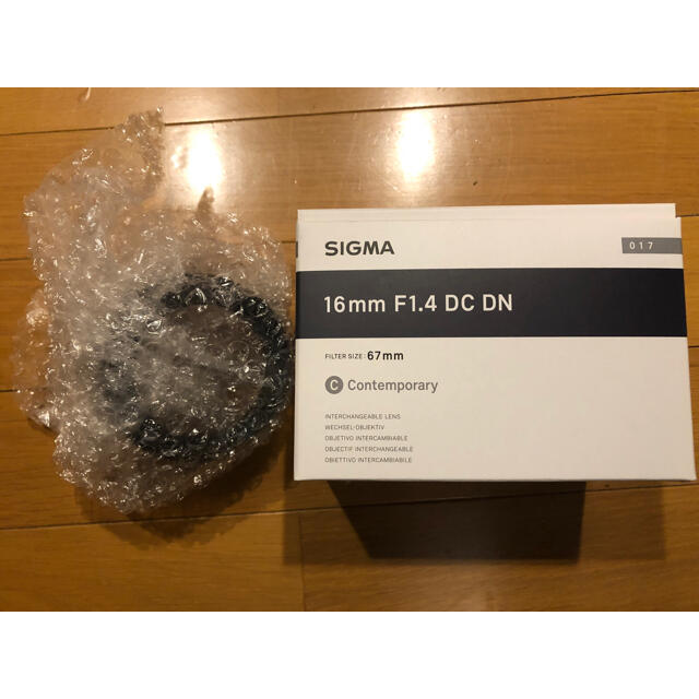 SIGMA SIGMA 16mm F1.4 DC DN | Sony Eマウントの通販 by tg shop｜シグマならラクマ - 新品在庫