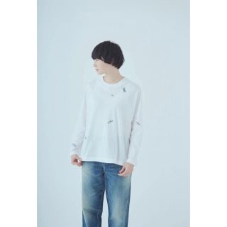 ミナペルホネン(mina perhonen)のミナペルホネン  choucho カットソー 2021 s/s  新品(カットソー(長袖/七分))