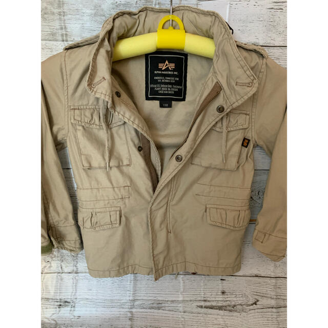 ALPHA INDUSTRIES(アルファインダストリーズ)のALPHAINDUSTRIES キッズ/ベビー/マタニティのキッズ服男の子用(90cm~)(ジャケット/上着)の商品写真