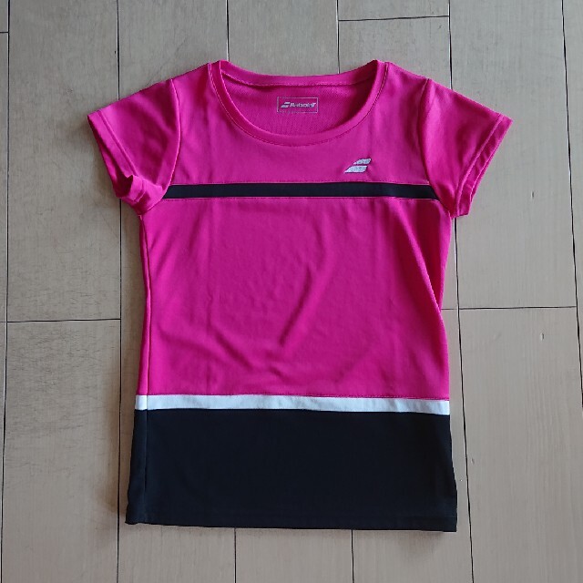 美品 バボラ Babolat テニスウエア Tシャツ L