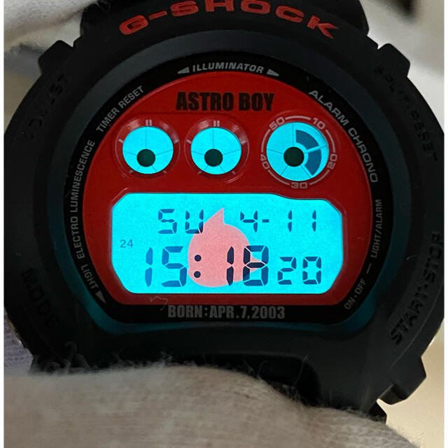 G-SHOCK/コラボ/鉄腕アトム/DW-6900/限定/手塚治虫/箱付/未使用