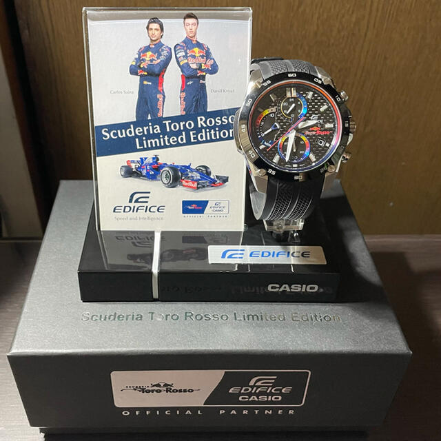 腕時計 カシオ エディフィス Toro Rosso Limited【限界値下げ】