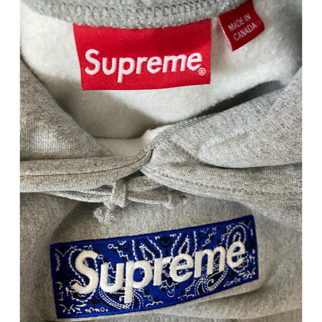 Supreme Bandana Box Logo Hooded バンダナ