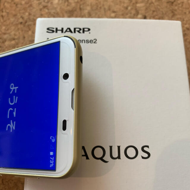 モバイル sharp AQUOS sense2 SH-M08スマートフォン本体