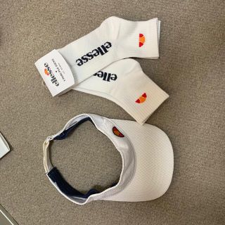 エレッセ(ellesse)のサンバイザー＆靴下セット(ソックス)