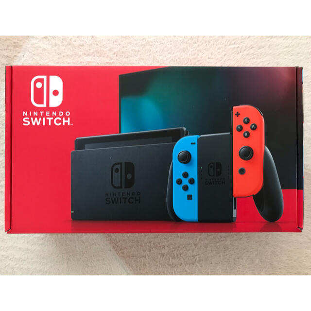 新品 ニンテンドースイッチ　ネオンブルー/ネオンレッド