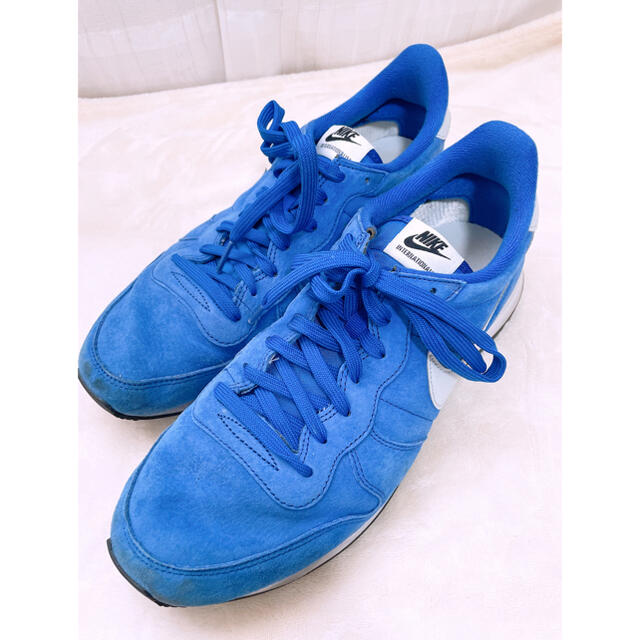 NIKE(ナイキ)の[ナイキ] INTERNATIONALIST LEATHER ブルー/Blue  メンズの靴/シューズ(スニーカー)の商品写真