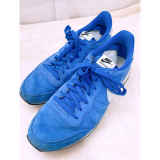 ナイキ(NIKE)の[ナイキ] INTERNATIONALIST LEATHER ブルー/Blue (スニーカー)