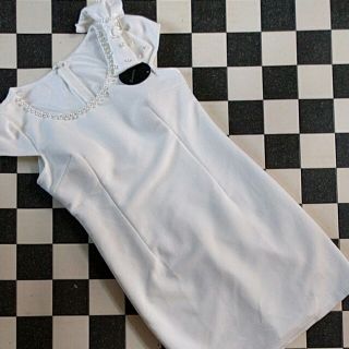 デュラス(DURAS)の新品♪DAZZY STORE★セクシーパールワンピース　キャバ(ミニワンピース)