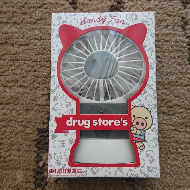 drug store's(ドラッグストアーズ)のイシマン様専用  新品☆drugstore's ミニ扇風機 スマホ/家電/カメラの冷暖房/空調(扇風機)の商品写真