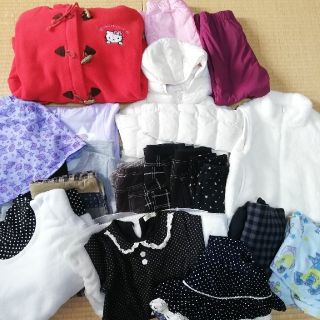 中古女児冬服120～130センチ２０枚セット(その他)