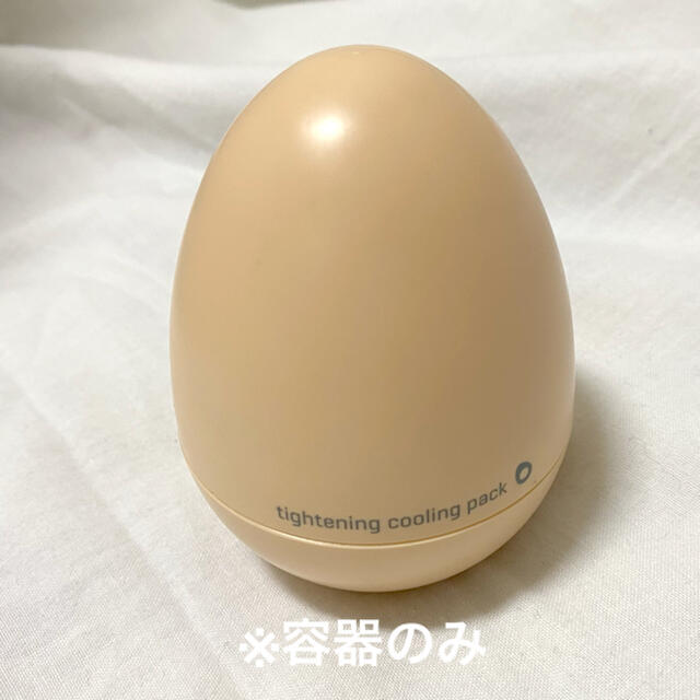 TONY MOLY(トニーモリー)のトニーモリーエッグポアタイトニングクーリングパック　容器のみ コスメ/美容のスキンケア/基礎化粧品(その他)の商品写真