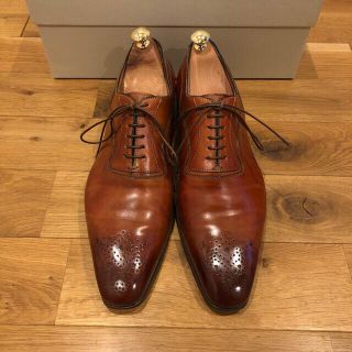 サントーニ(Santoni)の【free様専用】サントーニ　内羽根　メダリオン　ドレスシューズ　santoni(ドレス/ビジネス)