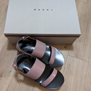 マルニ(Marni)のMARNI ウェッジソールサンダル　36(サンダル)