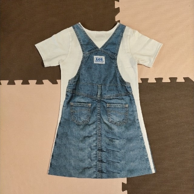 Lee(リー)のLee  ワンピース 140  ストンプスタンプ キッズ/ベビー/マタニティのキッズ服女の子用(90cm~)(Tシャツ/カットソー)の商品写真