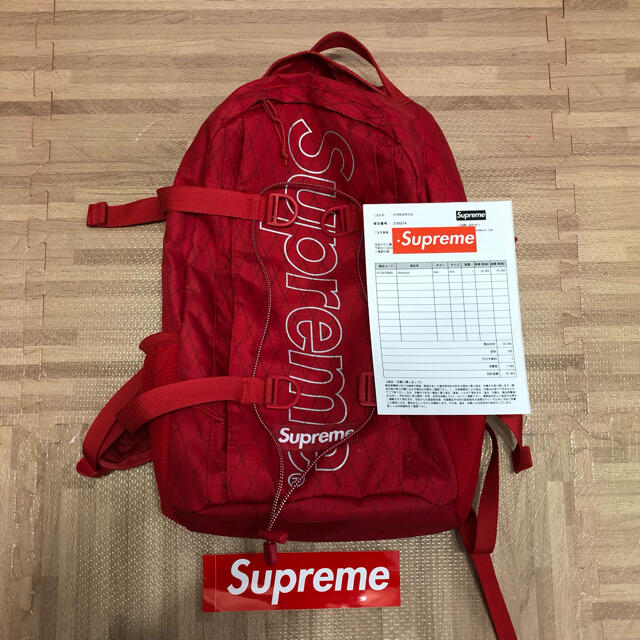 再値下げ☆SUPREME Backpack 2018FW ☆送料込み 【限定販売