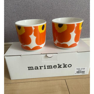 マリメッコ(marimekko)の新品未使用品マリメッコカップ　marimekko(グラス/カップ)
