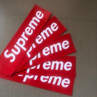 シュプリーム(Supreme)のsupreme box logo ステッカー　5枚(その他)