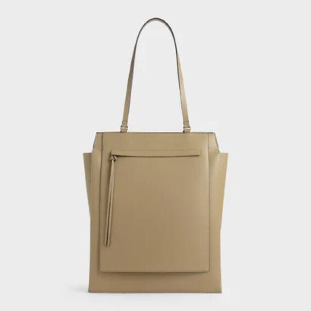 Charles and Keith(チャールズアンドキース)のチャールズアンドキース　ストラクチャードラージトラペーズトート レディースのバッグ(トートバッグ)の商品写真