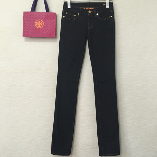 Tory Burch(トリーバーチ)の★トリーバーチ★2015秋冬★23インチ デニム★スーパースキニー レディースのパンツ(デニム/ジーンズ)の商品写真