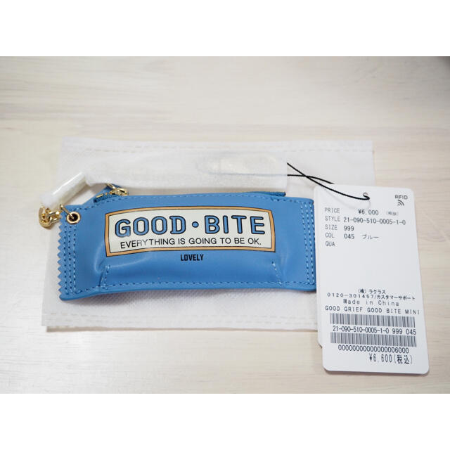 DEUXIEME CLASSE(ドゥーズィエムクラス)のGOOD GRIEF/グッド グリーフ GOOD BITE MINI CASE レディースのファッション小物(キーホルダー)の商品写真