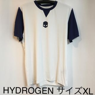 ハイドロゲン(HYDROGEN)の★タグ付き美品★ HYDROGEN ハイドロゲン　半袖　Tシャツ　テニス(Tシャツ/カットソー(半袖/袖なし))